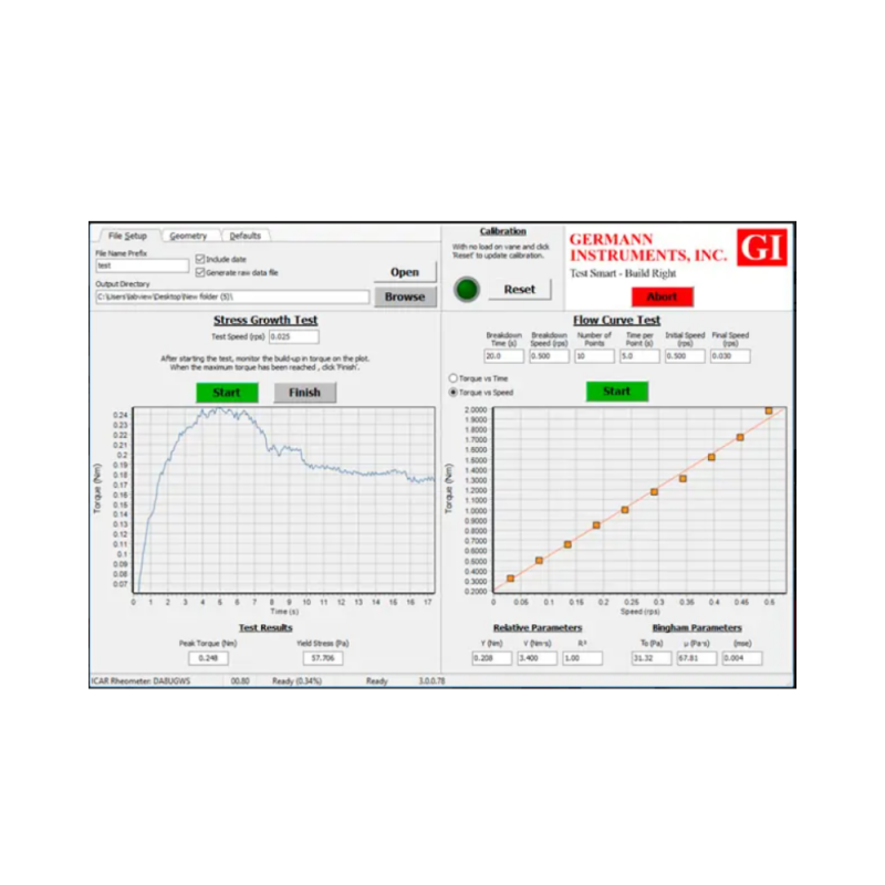 Biểu đồ Thiết bị đo độ chảy bê tông